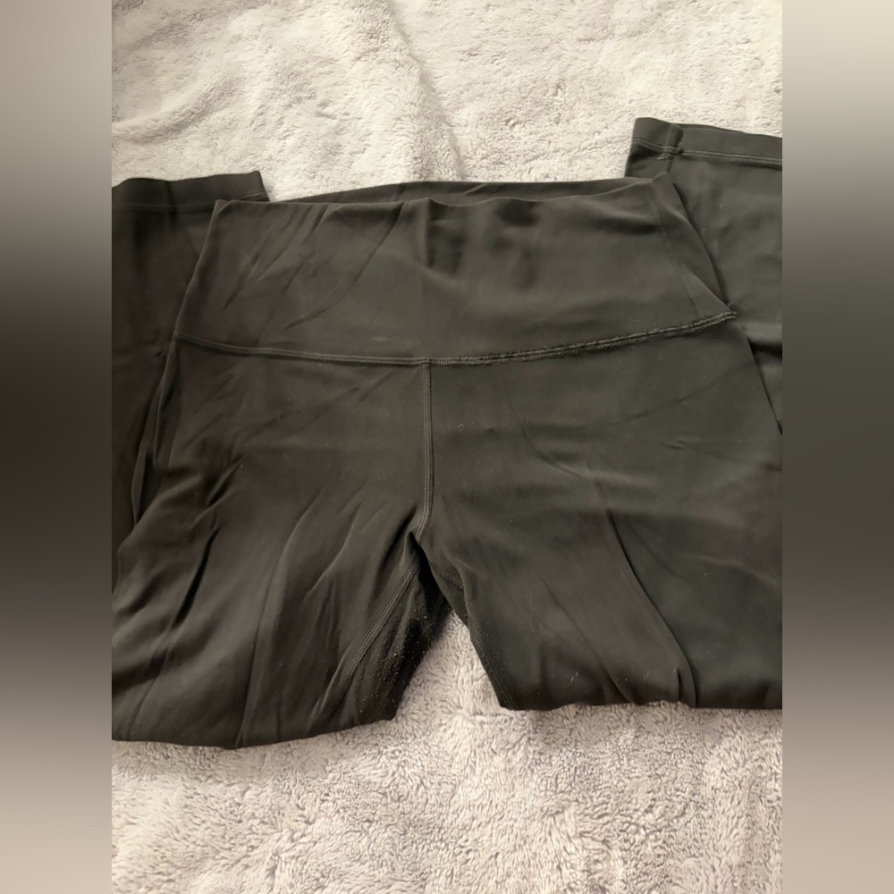 Lululemon Athletica Charcoal Align Capri High-Rise Leggings